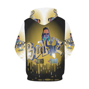 Straight Drip All Over Hoodie Mens