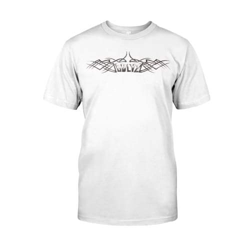 Bulyz Tribal Tee - Gildan Cotton T-Shirt / White / S - Bulyz Mens